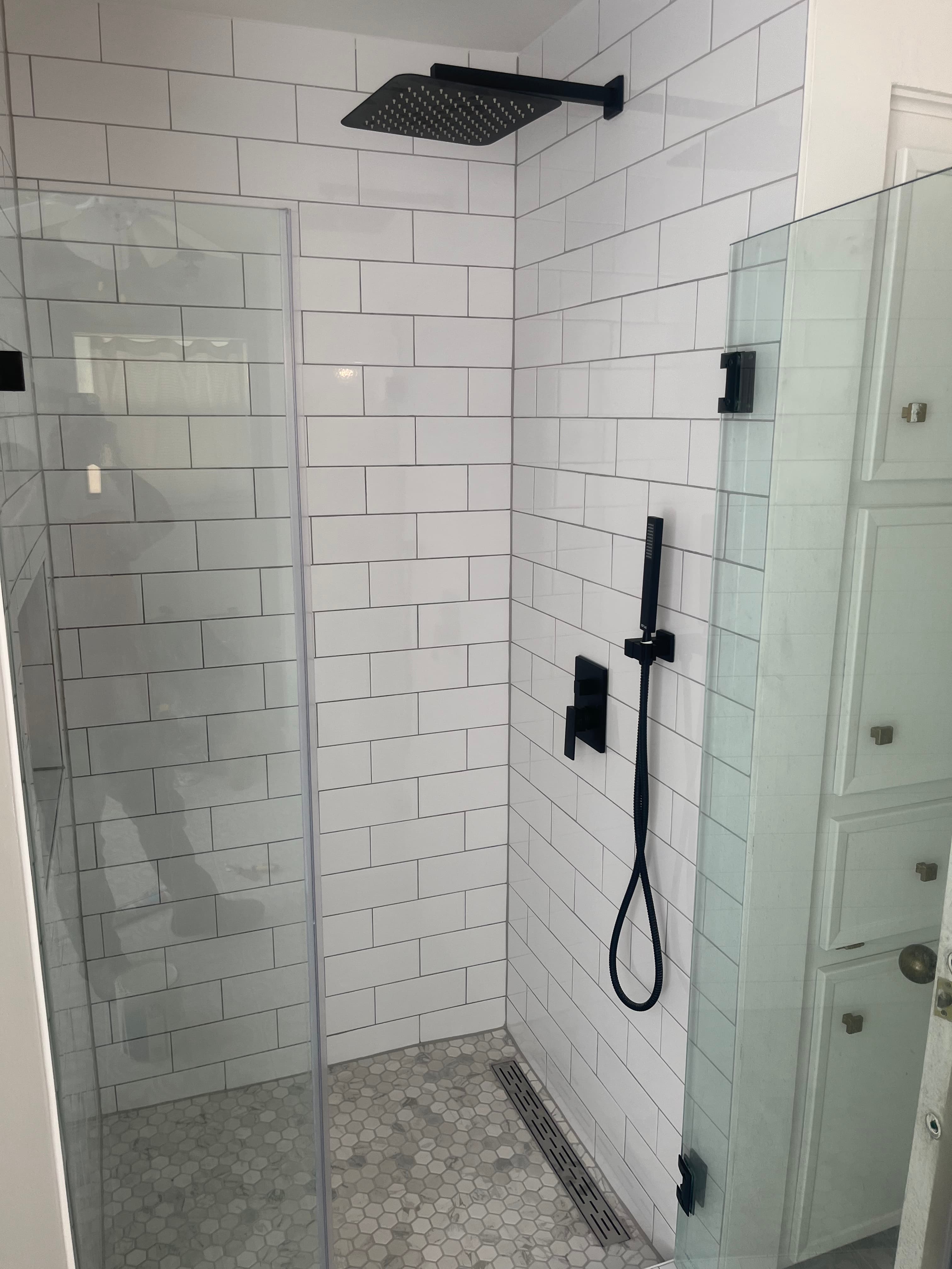 Marble vanity counter