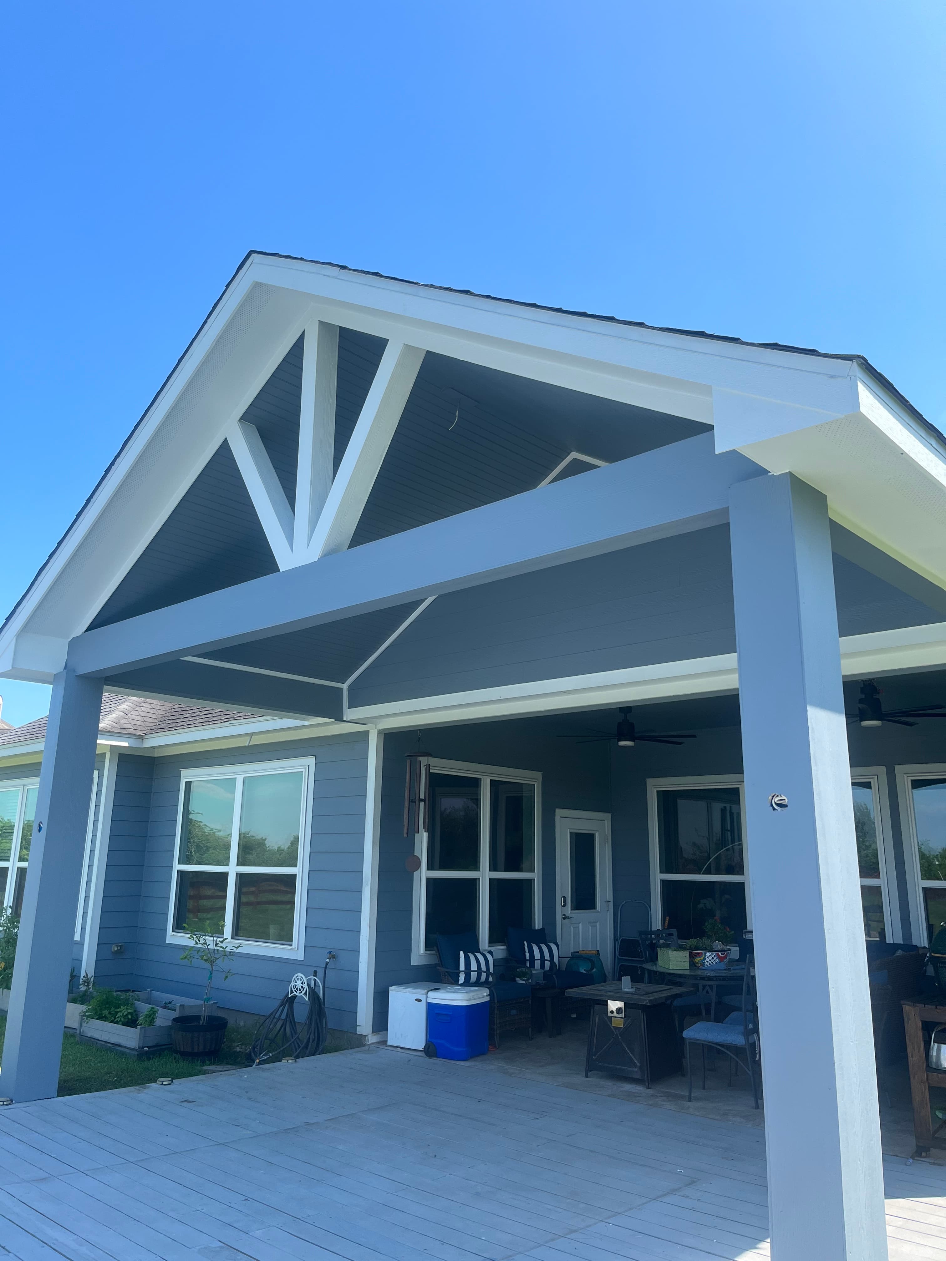 Outdoor living remodel