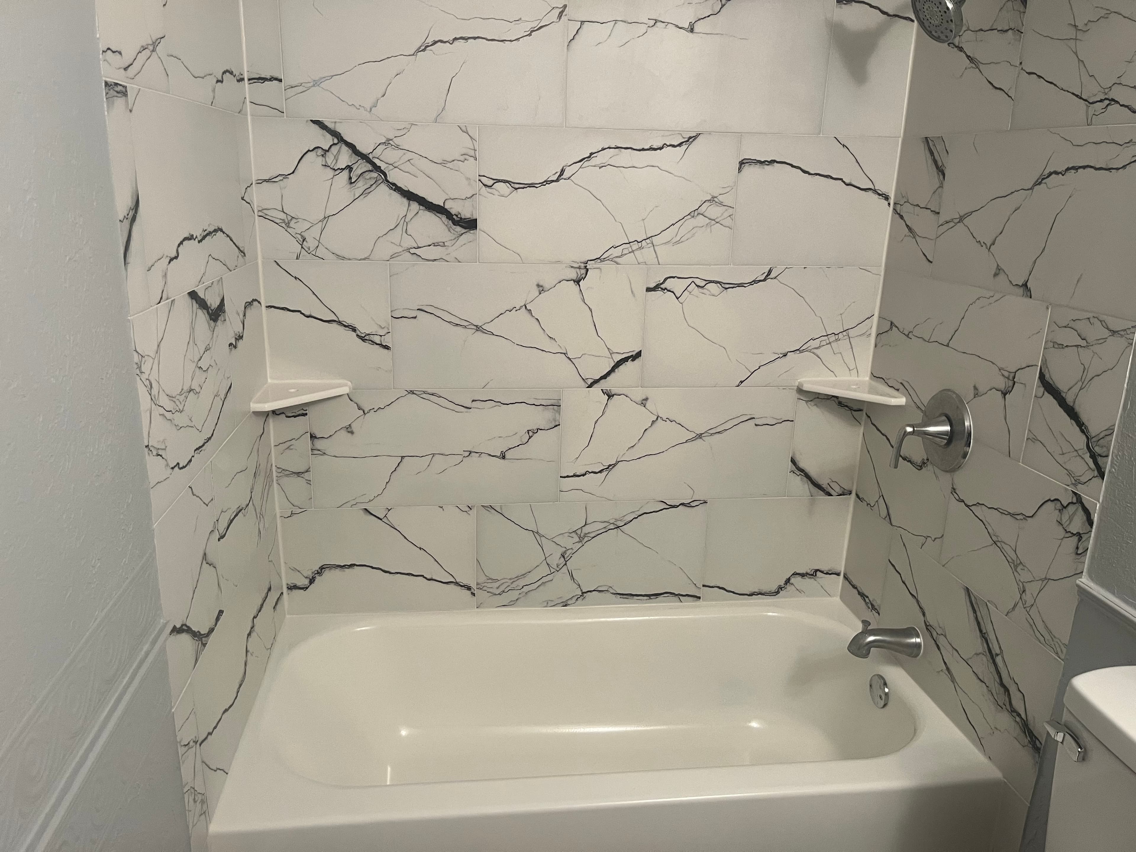 Double vanity renovation