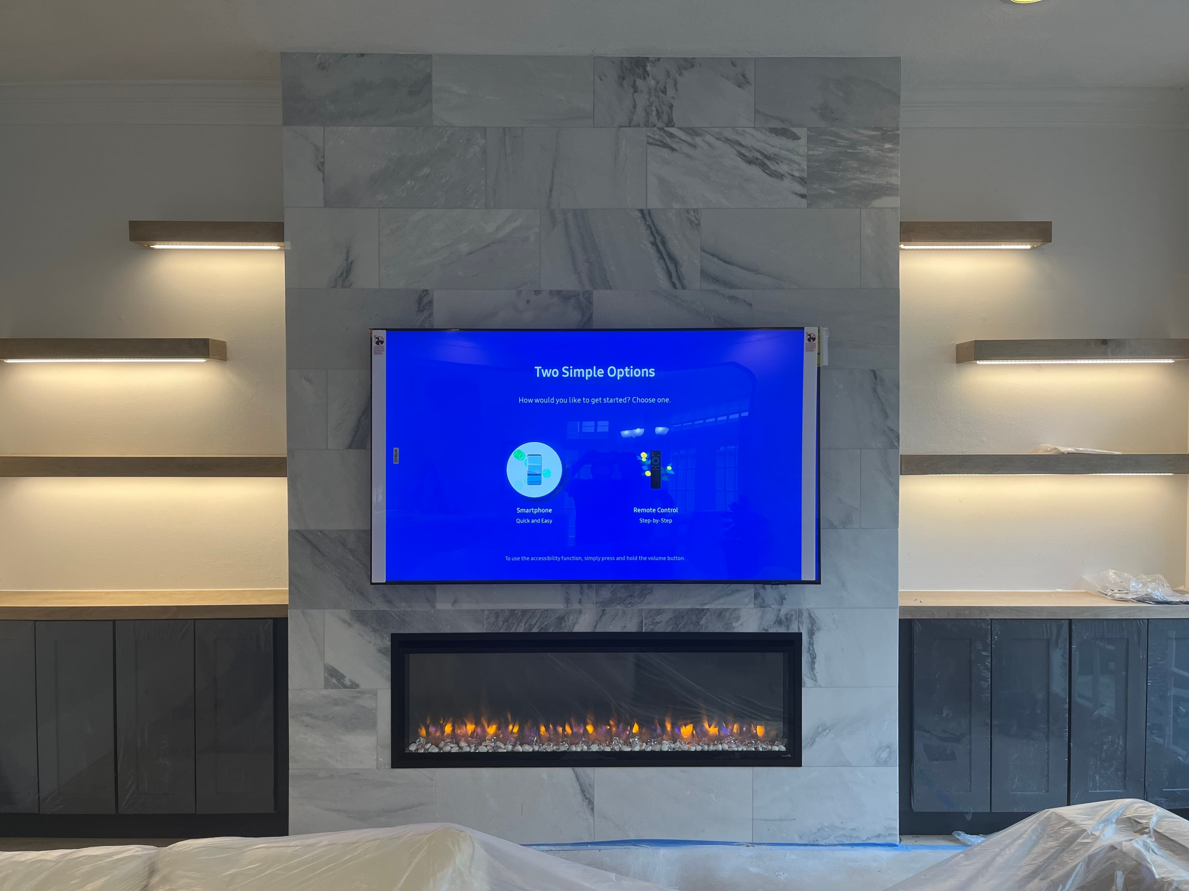 Built-in storage solution